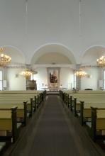 Karstulan kirkko, sisäkuva