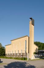 Masalan kirkko ja seurakuntakeskus, ulkokuva