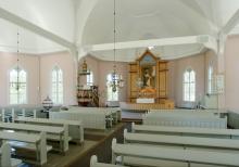 Piippolan kirkko, sisäkuva