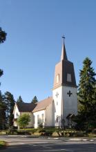 Polvijärven kirkko, ulkokuva